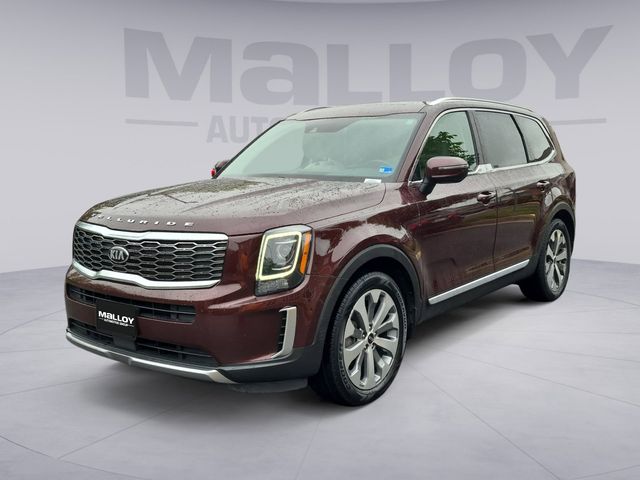 Red (Sangria) 2020 Kia Telluride EX AWD SUV / Crossover All-Wheel Drive 8-Speed Automatic