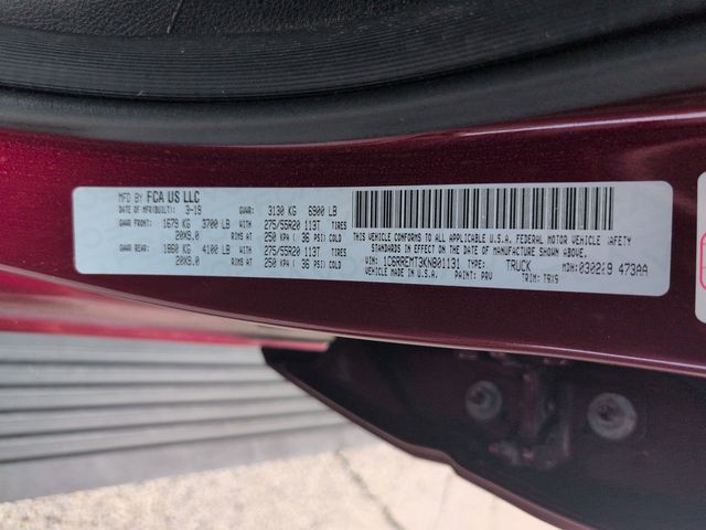Used 2019 Ram 1500 Big Horn/Lone Star 4D Crew Cab