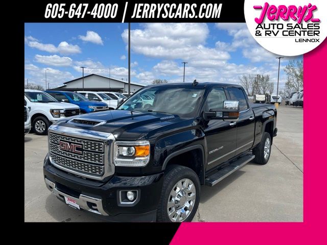 Onyx Black 2019 GMC Sierra 2500HD Pickup Truck Four-Wheel Drive 6-Speed Automatic