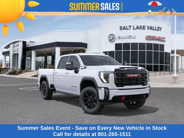 Summit White 2026 GMC Sierra 3500HD Pickup Truck Four-Wheel Drive Automatic