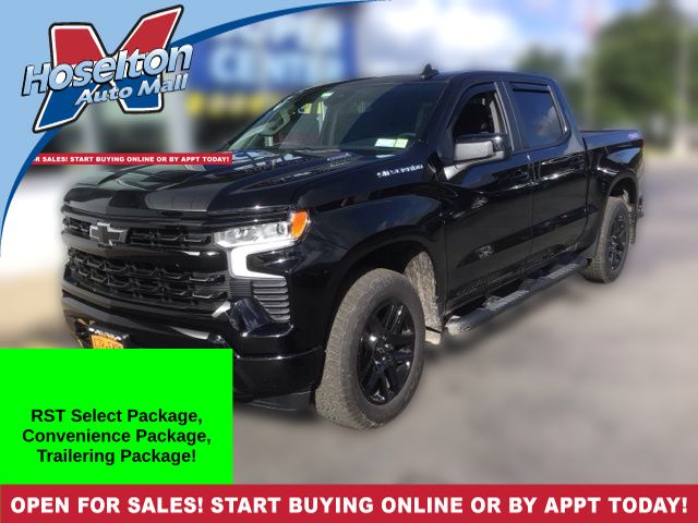 Black 2026 Chevrolet Silverado 1500 Pickup Truck Four-Wheel Drive 8-Speed Automatic