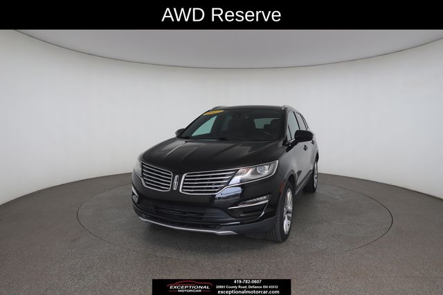 Diamond Black Metallic 2017 Lincoln MKC Reserve AWD SUV / Crossover All-Wheel Drive 6-Speed Automatic