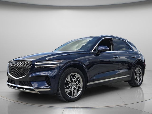 Capri Blue 2024 Genesis GV70 SUV / Crossover All-Wheel Drive 8-Speed Automatic