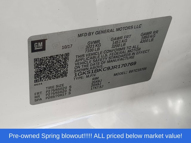 Used 2018 White GMC SLT image 56