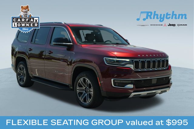 Velvet Red Pearlcoat 2024 Jeep Wagoneer SUV / Crossover Four-Wheel Drive 8-Speed Automatic