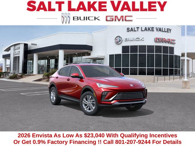 Brilliant Red 2026 Buick Envista Preferred FWD SUV / Crossover Front-Wheel Drive 6-Speed Automatic