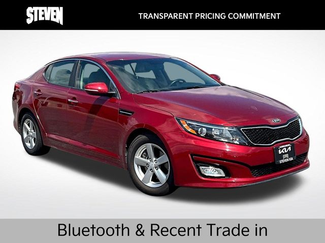 Remington Red Metallic 2014 Kia Optima Sedan Front-Wheel Drive 6-Speed Automatic