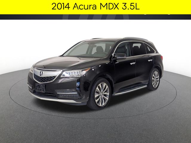 Crystal Black Pearl 2014 Acura MDX SUV / Crossover All-Wheel Drive 6-Speed Automatic