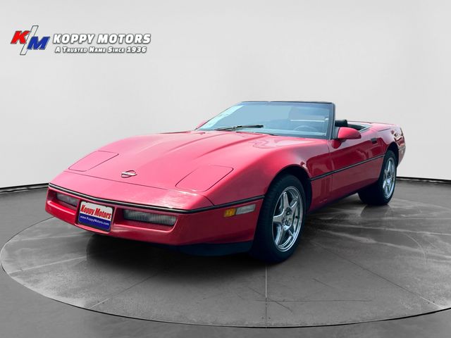 1988 Chevrolet Corvette Base - Red exterior view 1