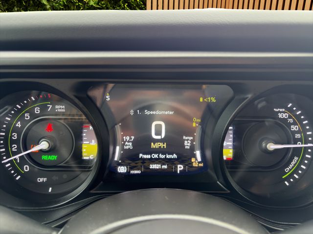 2024 JEEP WRANGLER SAHARA 4XE • 4X4 • PLUG-IN HYBRID CLEAN CARFAX • 1 OWNER BODY COLOR HARD TOP • ADAPTIVE CRUISE • APPLE CARPLAY • REMOTE START Thumbnail