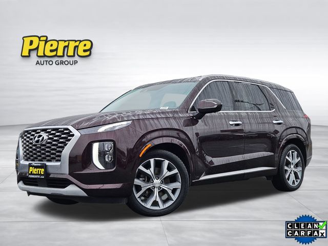 Red (Burgundy) 2021 Hyundai Palisade Limited AWD SUV / Crossover All-Wheel Drive 8-Speed Automatic