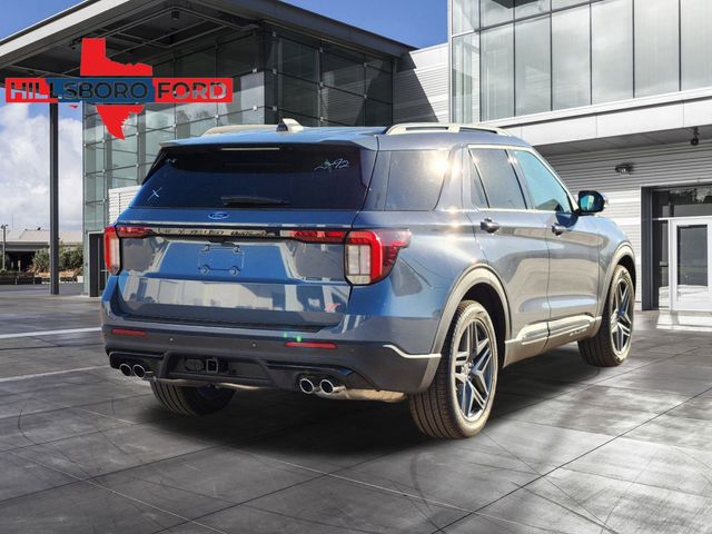 2025 Vapor Blue Metallic Ford Explorer ST 4X4 SUV