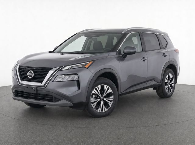 Gray (Gun Metallic) 2023 Nissan Rogue SV AWD SUV / Crossover All-Wheel Drive Continuously Variable Transmission