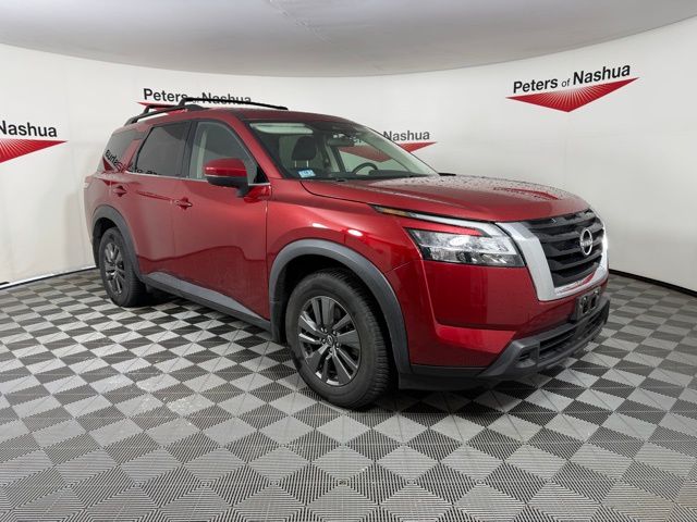 Red (Scarlet Ember Tintcoat) 2022 Nissan Pathfinder SV 4WD SUV / Crossover All-Wheel Drive 9-Speed Automatic