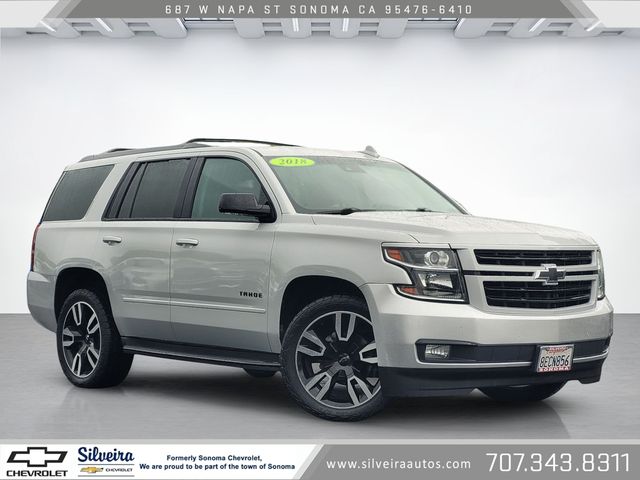 Silver Ice Metallic 2018 Chevrolet Tahoe SUV / Crossover Four-Wheel Drive