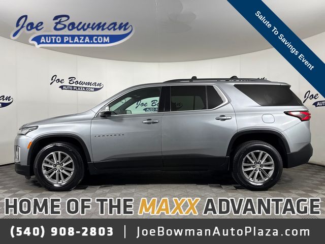 Sterling Gray Metallic 2023 Chevrolet Traverse LT Cloth AWD SUV / Crossover Four-Wheel Drive 9-Speed Automatic