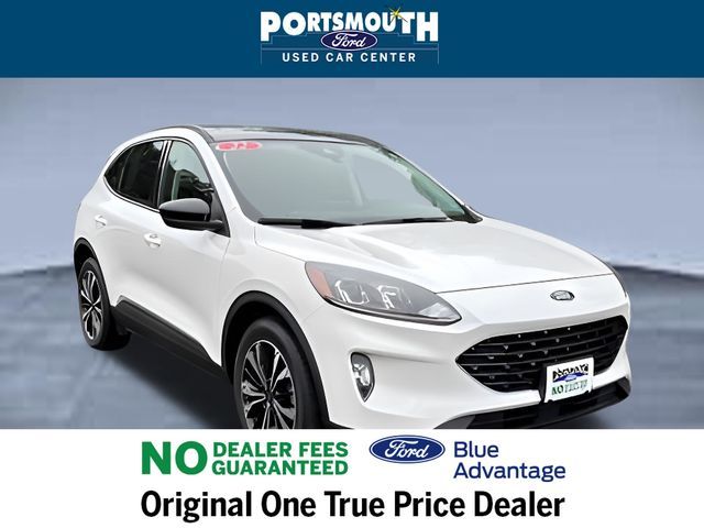 Star White Metallic Tri-Coat 2022 Ford Escape SEL AWD SUV / Crossover All-Wheel Drive 8-Speed Automatic