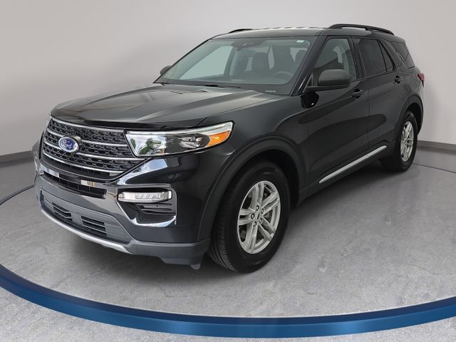 Agate Black Metallic 2024 Ford Explorer SUV / Crossover Rear-Wheel Drive Automatic