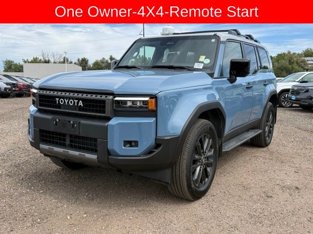 Blue / Gray 2025 Toyota Land Cruiser SUV / Crossover Four-Wheel Drive 8-Speed Automatic
