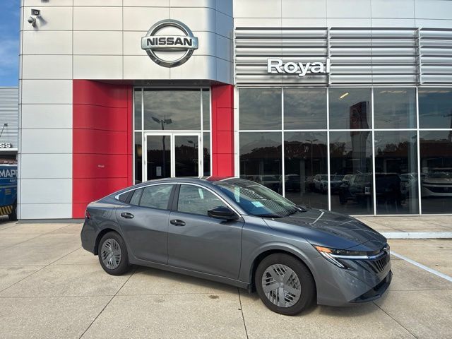 Gray (Gun Metallic) 2026 Nissan Sentra Sedan Front-Wheel Drive Continuously Variable Transmission