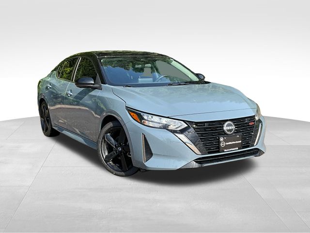 Atlantic Gray Metallic/Super Black 2024 Nissan Sentra Sedan Front-Wheel Drive Continuously Variable Transmission