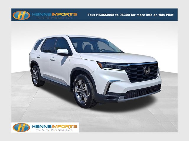 Platinum White Pearl 2025 Honda Pilot EX-L FWD SUV / Crossover Front-Wheel Drive Automatic