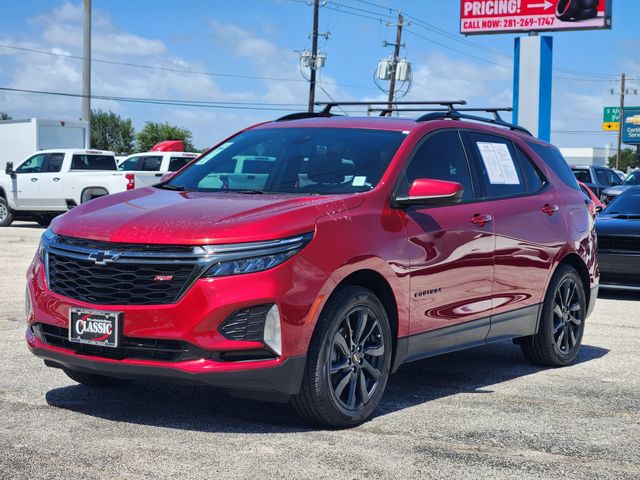 2023 Chevrolet Equinox RS Red at Classic Elite Chevrolet Hwy 6