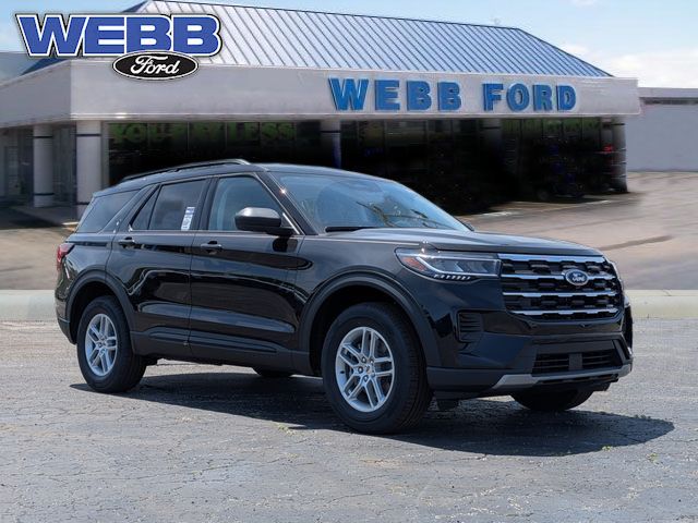 Agate Black Metallic 2026 Ford Explorer Active AWD SUV / Crossover All-Wheel Drive Automatic