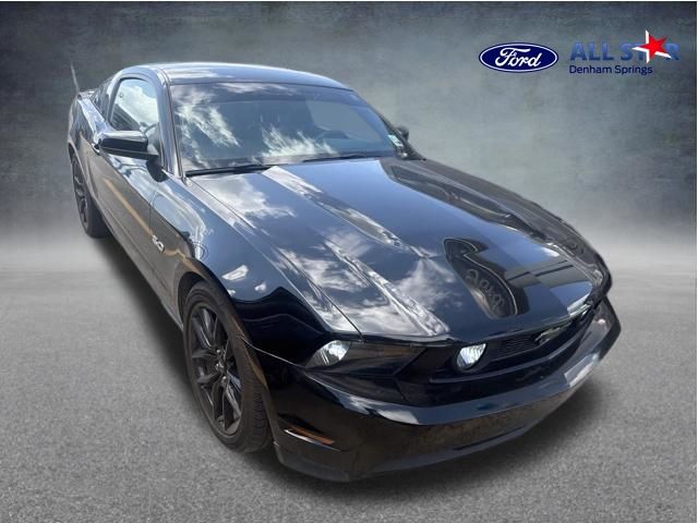 Black 2011 Ford Mustang Coupe Rear-Wheel Drive 6-Speed Automatic