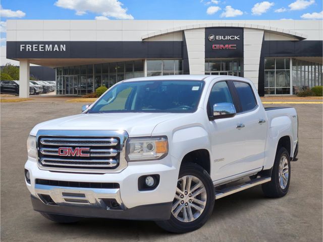 Summit White 2018 GMC Canyon Pickup Truck Four-Wheel Drive 8-Speed Automatic