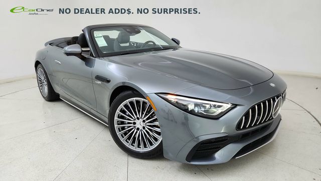 Selenite Gray Metallic 2024 Mercedes-Benz SL-Class AMG SL 43 RWD Convertible Rear-Wheel Drive 9-Speed Automatic