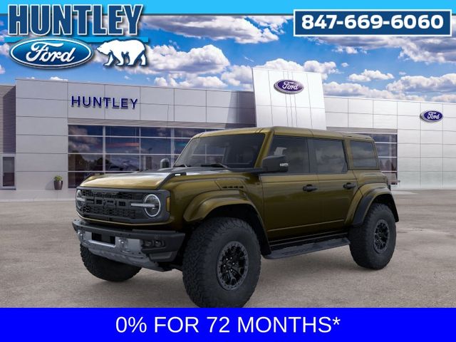 Shelter Green Metallic 2025 Ford Bronco Raptor SUV / Crossover Four-Wheel Drive Automatic