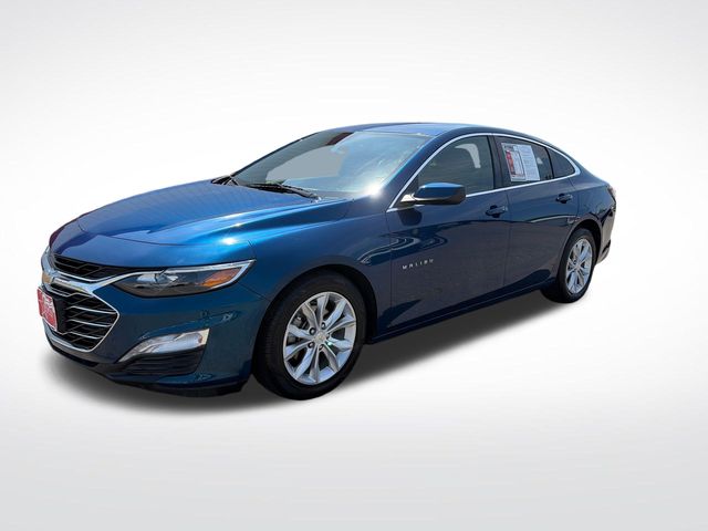 Pacific Blue Metallic 2019 Chevrolet Malibu Sedan Front-Wheel Drive Continuously Variable Transmission
