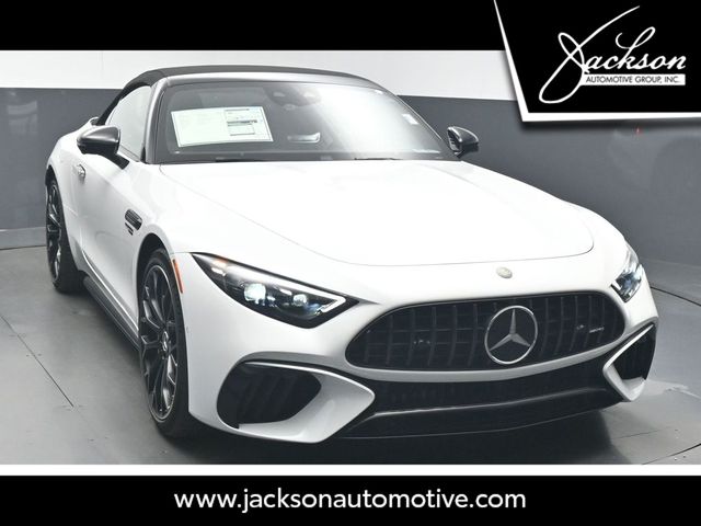 White 2026 Mercedes-Benz SL-Class Convertible All-Wheel Drive 9-Speed Automatic