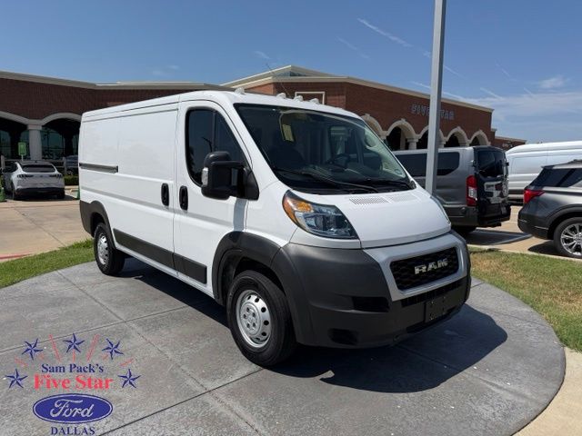 Bright White Clearcoat 2021 RAM ProMaster Van Front-Wheel Drive 6-Speed Automatic