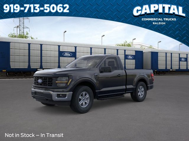 Black 2026 Ford F-150 XL Regular Cab 4WD Pickup Truck Four-Wheel Drive Automatic