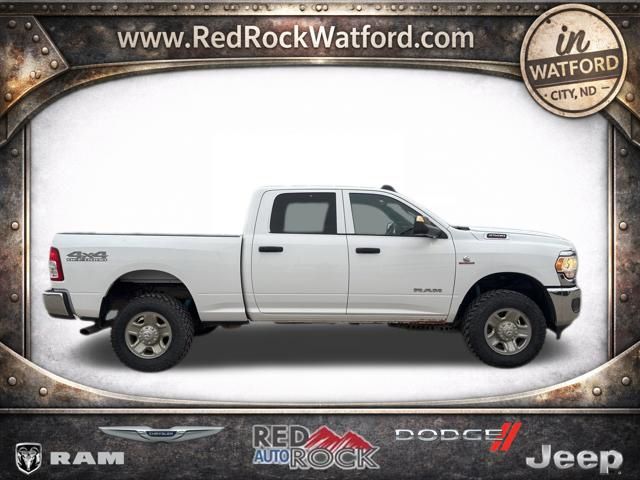 Bright White Clearcoat 2022 RAM 2500 Tradesman Crew Cab 4WD Pickup Truck Four-Wheel Drive 6-Speed Automatic