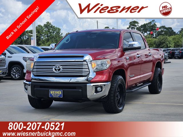 Barcelona Red Metallic 2014 Toyota Tundra Pickup Truck Four-Wheel Drive 6-Speed Automatic Overdrive