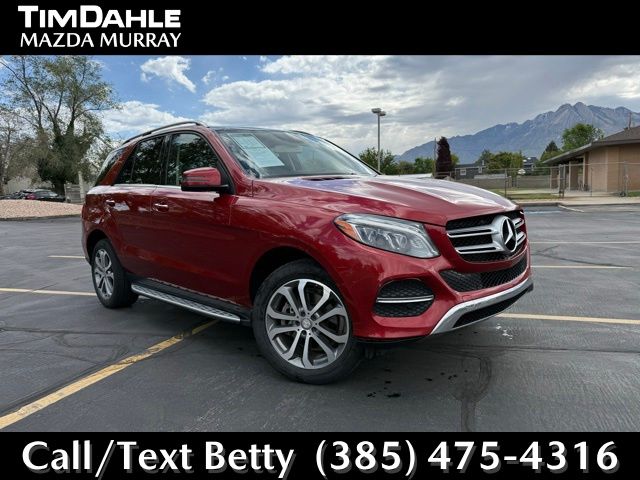Red 2016 Mercedes-Benz GLE SUV / Crossover All-Wheel Drive 7-Speed Automatic