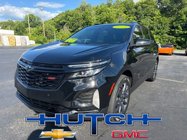Mosaic Black Metallic 2024 Chevrolet Equinox SUV / Crossover Four-Wheel Drive 6-Speed Automatic Overdrive
