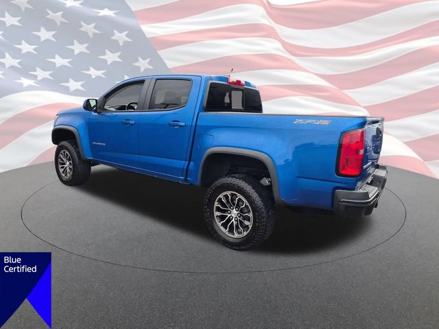 Used 2022 Blue Chevrolet ZR2 image 4