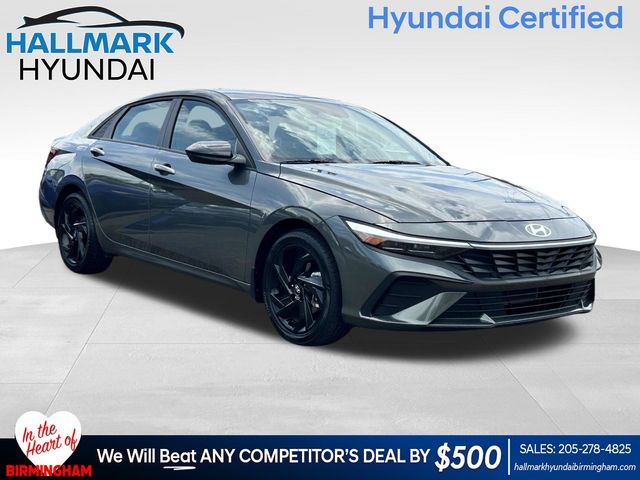 Amazon Gray 2026 Hyundai Elantra Sedan Front-Wheel Drive Continuously Variable Transmission