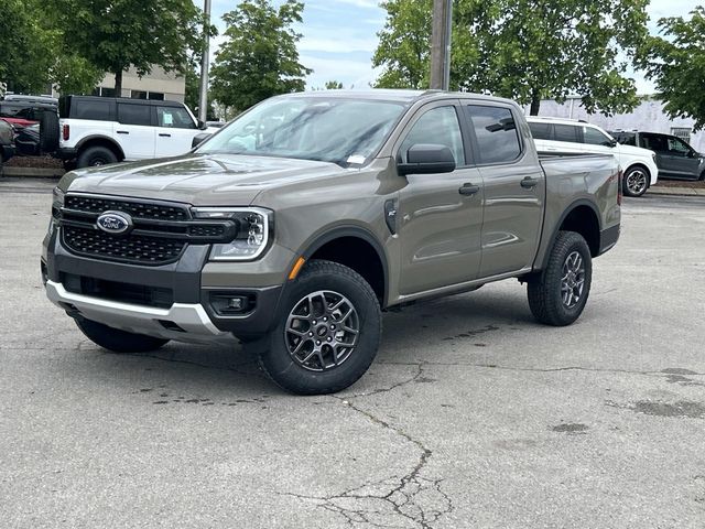 Gray 2026 Ford Ranger Pickup Truck Four-Wheel Drive Automatic