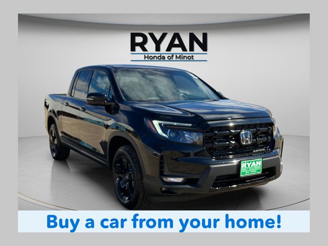 Crystal Black Pearl 2026 Honda Ridgeline Pickup Truck All-Wheel Drive 9-Speed Automatic