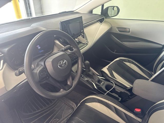 2022 Toyota Corolla L White at Emmons Autoplex