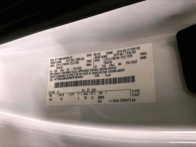 2022 Ford F-350SD XL White at Grove City Ford