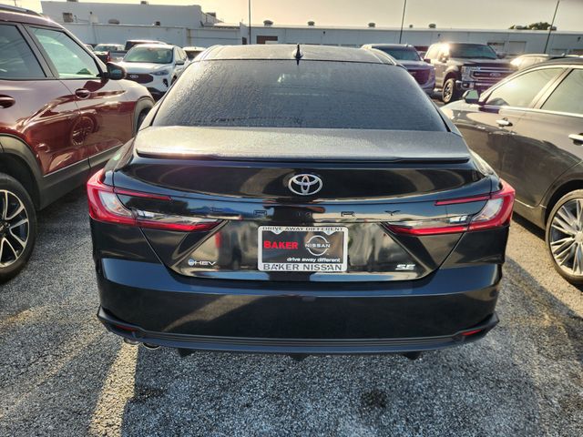 2025 Toyota Camry SE Black at Classic Elite Chevrolet Sugar Land
