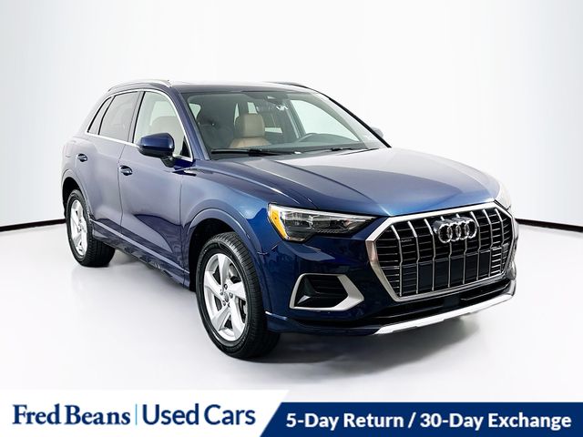 Cosmos Blue Metallic 2020 Audi Q3 quattro Premium 45 TFSI SUV / Crossover All-Wheel Drive 8-Speed Automatic