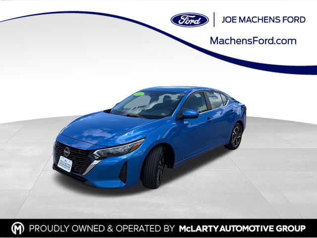 Electric Blue Metallic 2024 Nissan Sentra Sedan Front-Wheel Drive Continuously Variable Transmission