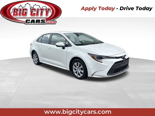 Ice 2024 Toyota Corolla LE FWD Sedan Front-Wheel Drive Continuously Variable Transmission